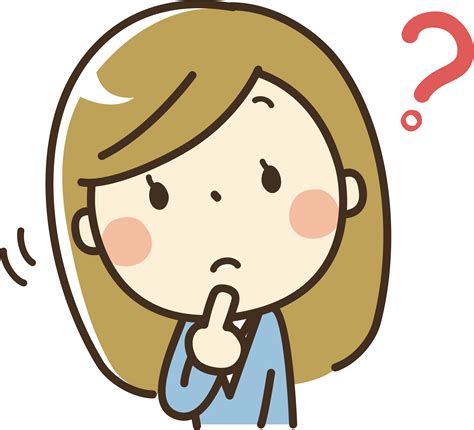 Cartoon Clip art - thinking woman png download - 2399*2179 - Free ...