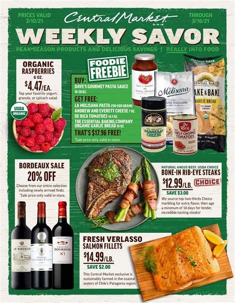 Central Market Ad Circular - 03/10 - 03/16/2021 | Rabato