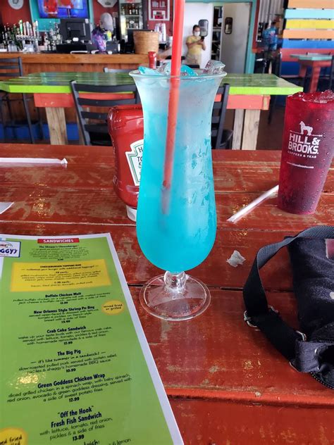 Menu at Shaggy's Biloxi Beach pub & bar, Biloxi, Beach Blvd