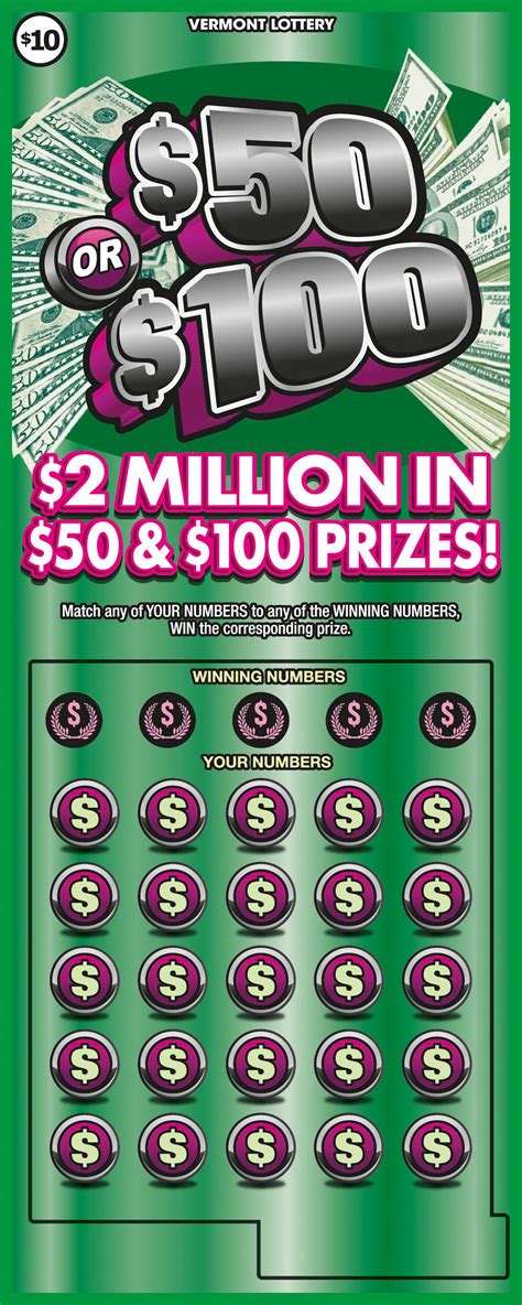 Instant Jackpot | Vermont Lottery