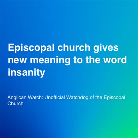 Episcopal Church Meaning