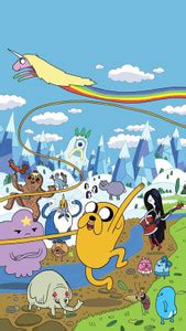 Adventure Time Animated Show Matte Finish Poster Paper Print ...