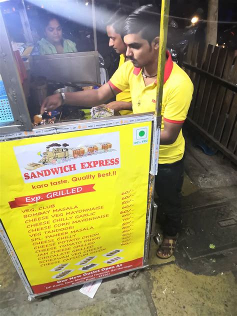 Menu at SANDWICH EXPRESS, Pune, Safayar apartment North Main Road