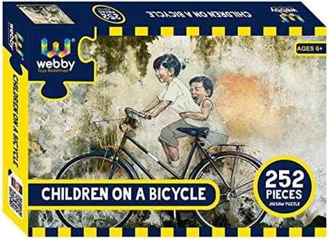 Buy Webby Children on a Bicycle Jigsaw Puzzle, 252 Pieces Online at Low ...