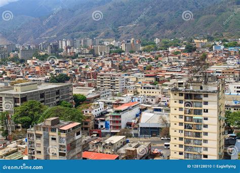 Caracas, Capital City of Venezuela Stock Photo - Image of panoramic, panorama: 128128010