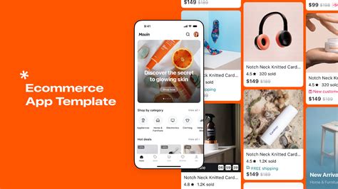 Modern Ecommerce App Template | Figma