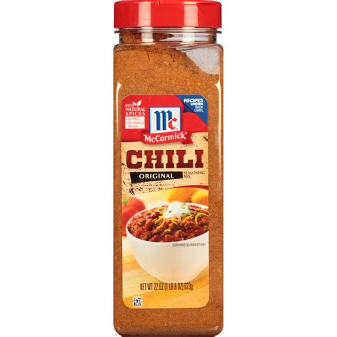 MCCORMICKS CHILI SEASONING 22 OZ - $9.99 at Costco