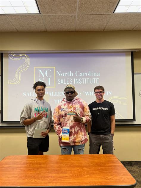 Officially joined the North Carolina Sales Institute club(NCIS) here at ...