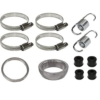 CQYD Exhaust Muffler Gasket Kit Compatible with Arctic Cat 650 H1 SE ...