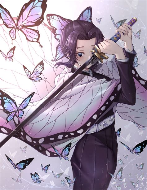 some Demon Slayer fan art (Shinobu) by ShiftNight on DeviantArt