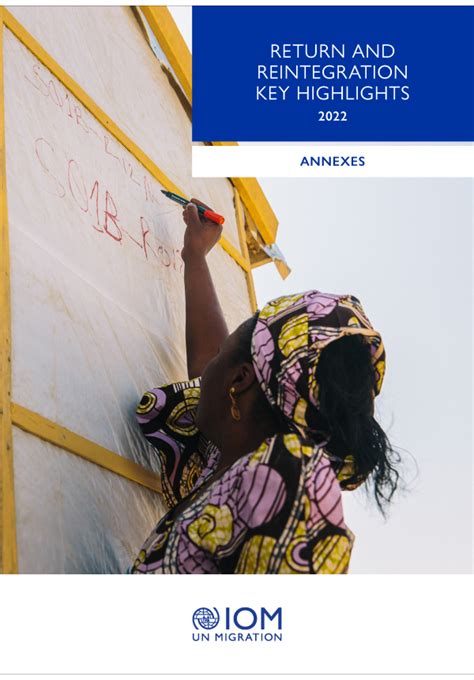 Return and reintegration key highlights 2022 - Annexes | IOM ...