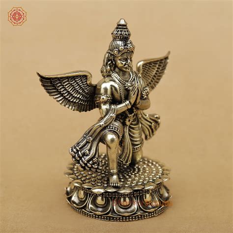 Brass Garuda Seated 5” – Dharma Statues