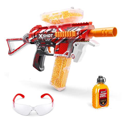 Amazon.com: XShot Hyper Gel Trace Fire Blaster, Semi and Fully Automatic Gel Blaster & 10,000 ...