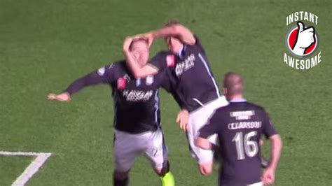Scottish soccer players use Randy Orton 'RKO' meme in goal celebration