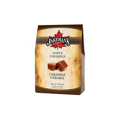 Jakemans Maple Caramels 250g