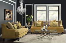 Living Room Gold by Viscontti Gold Living Room Set From Furniture Of America Living Room Gold