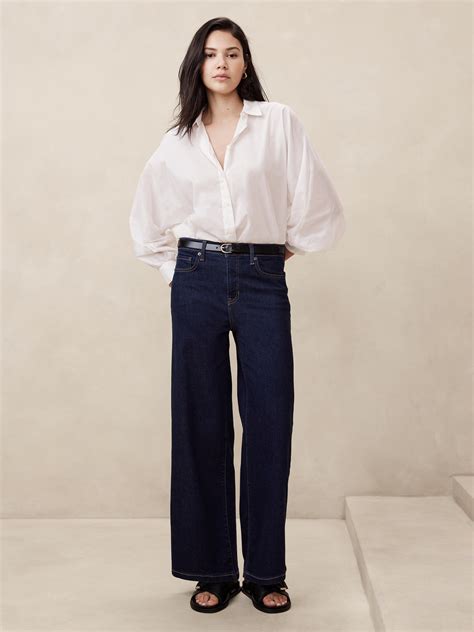 Womens Wide Leg Jeans | Banana Republic Factory