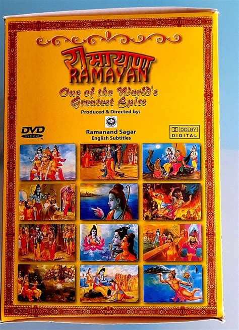 RAMAYAN Ramanand Sagar DVD Set Vol 1-12 Hindi | Ubuy India