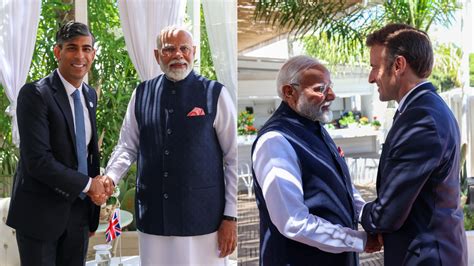 PM Modi At G7 Summit In Italy: Meetings With The Pope, Macron, Sunak ...