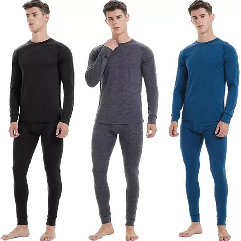 Merino wool thermal long johns new arrivals