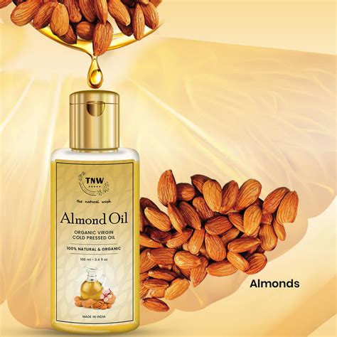 Almond oil | Cold Pressed Oil | For Skin & Hair – The Natural Wash