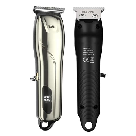Cheap Hair Clippers Cordless Rechargeable Hair Trimmer LED Display ...