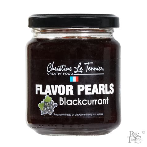 Black Currant Flavor Pearls | Rare Tea Cellar