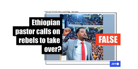 AI-generated clip falsely claims Ethiopian pastor called on rebels to ...