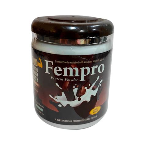 FEMPRO PROTEIN POWDER (CHOCOLATE FLAVOUR) Femgrace Formulations