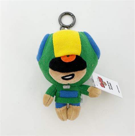 Buy SuperCell Brawl Stars Line Friends Bag Clip Plush Charm Keychain ...