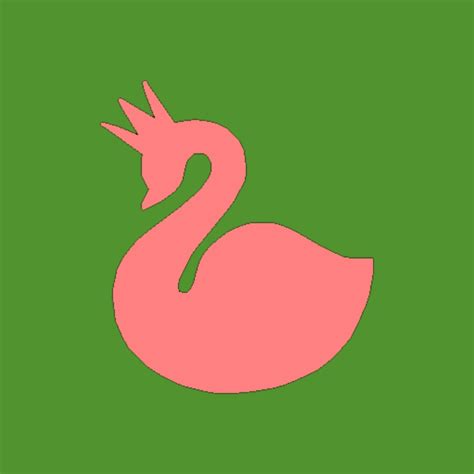 Forme din polistiren alb - lebede