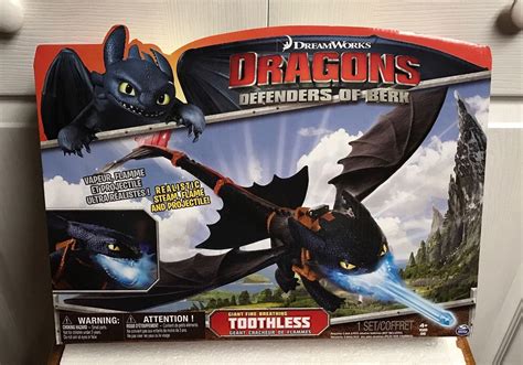 DREAMWORKS HOW TO TRAIN YOUR DRAGON DEFENDER OF BERK 22 FIRE BREATHING ...