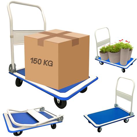 Buy Trendi Heavy Duty Aluminium Folding Sack Trolley - 150KG Hand Truck ...