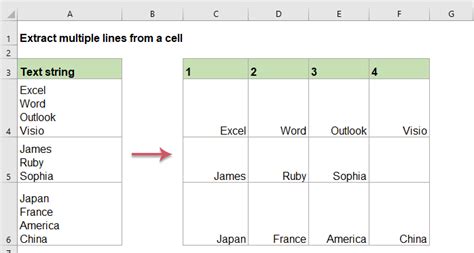 Image result for Excel Extract Multiple Strings
