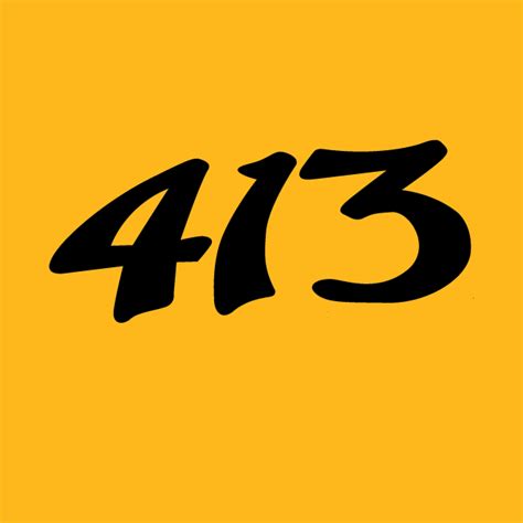413-Rock-Number Only - 413 Rock - T-Shirt | TeePublic