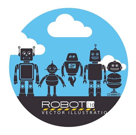 Image result for Robot Vector Design