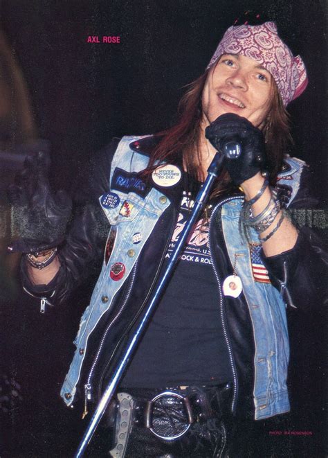 Axl Rose 80s
