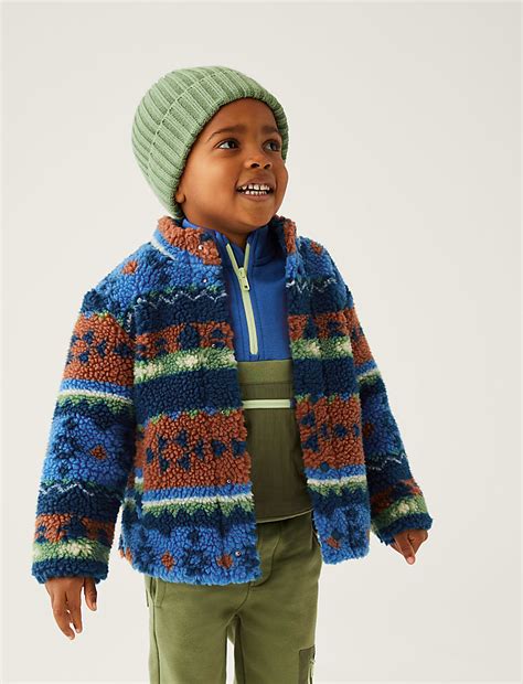 Borg Printed Shacket