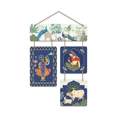 Artvibes Pichwai Art Wall Hanging Home Decorative Wall Art for Living ...