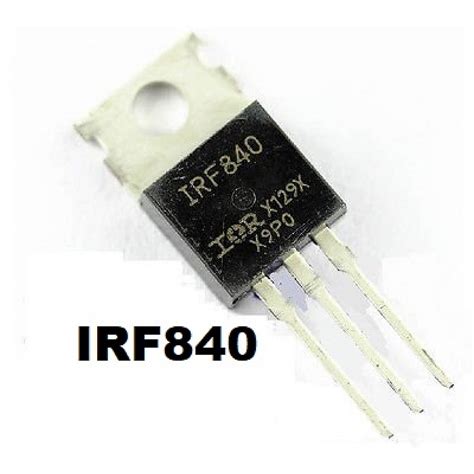 IRF840 N-channel 8A 500V Power MOSFET - FR452
