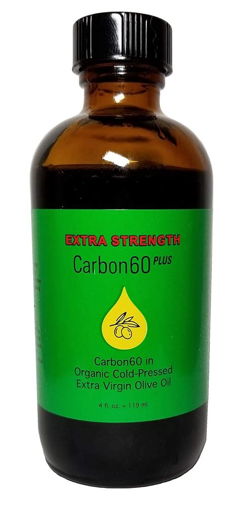Buy Carbon60 Plus Extra Strength Carbon60 Olive Oil 4 Ounces 119 ML ...
