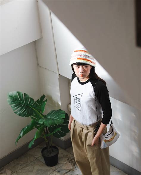 Local Little Shop Raglan Tee (White) | NARUHESON;S