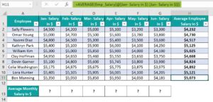 Image result for Structured References Example