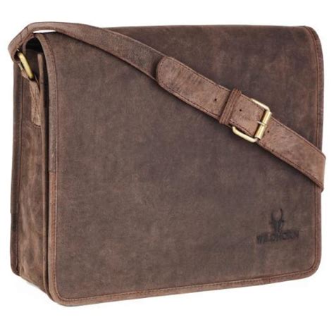 Buy Leather Messenger Bags for Men Online | Genuine Leather - Wildhorn ...