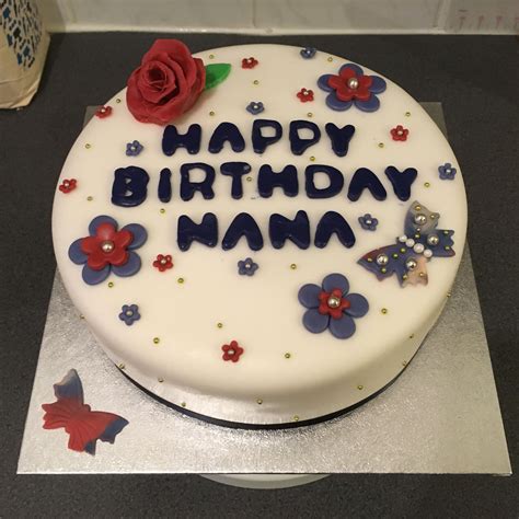 Happy Birthday Nana Cake