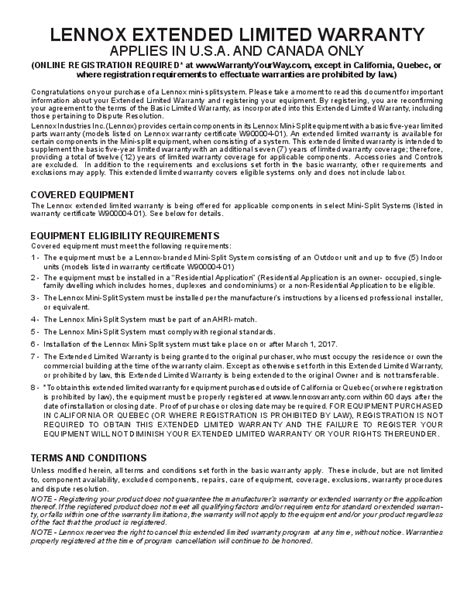 Lennox Device Database