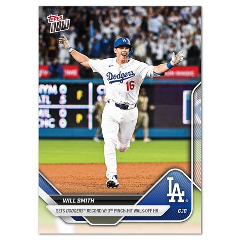 Will Smith - 2025 Mlb Topps Now - Card 317 - Pr: 1032 - Topps Official ...