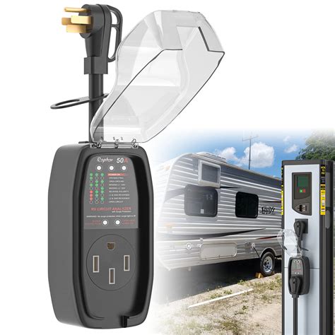 Buy Rophor RV Surge Protector 50 Amp, RV Circuit Analyzer with ...