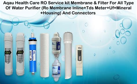Aqau Health Care RO Service kit Membrane & Filter For All Type Of Water ...