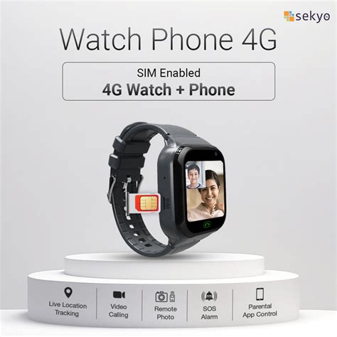 Sekyo Smart Watch Phone 4G